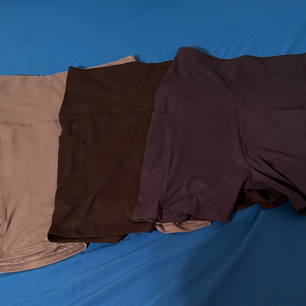 Women's Multi-Color Shorts Set